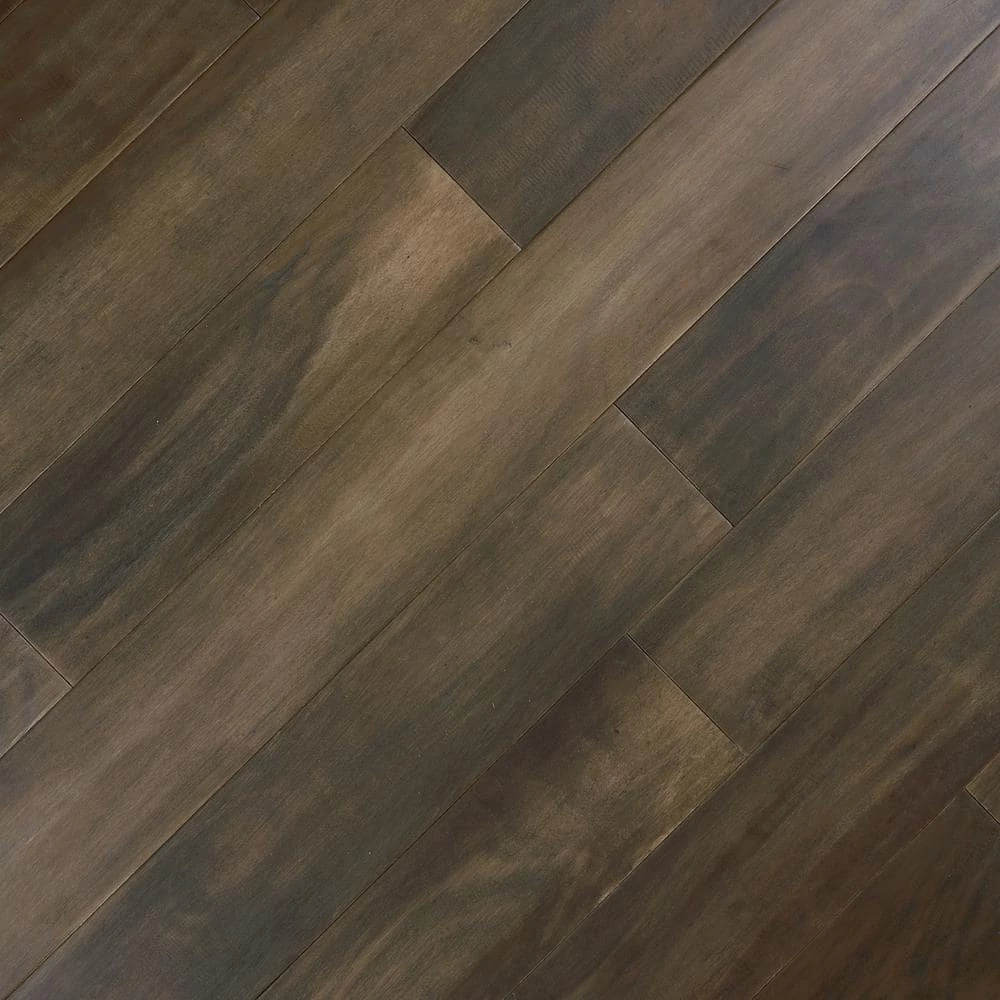 HS Fumed Umber Acacia 3/8 in. T x 5 in. W x Varying L Click Lock Exotic Engineered Hardwood Flooring (26.25 sq.ft./case) by HOMELEGEND 3 HS Fumed Umber Acacia 3/8 in. T x 5 in. W x Varying L Click Lock Exotic Engineered Hardwood Flooring (26.25 sq.ft./case) by HOMELEGEND