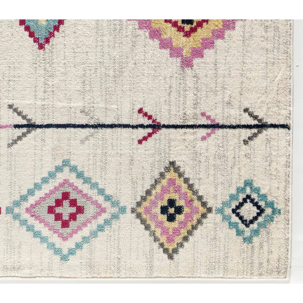 Bodrum Soleil Native Beige Tribal 8 ft. x 12 ft. Area Rug by CosmoLiving by Cosmopolitan 5 Bodrum Soleil Native Beige Tribal 8 ft. x 12 ft. Area Rug by CosmoLiving by Cosmopolitan - Image 3