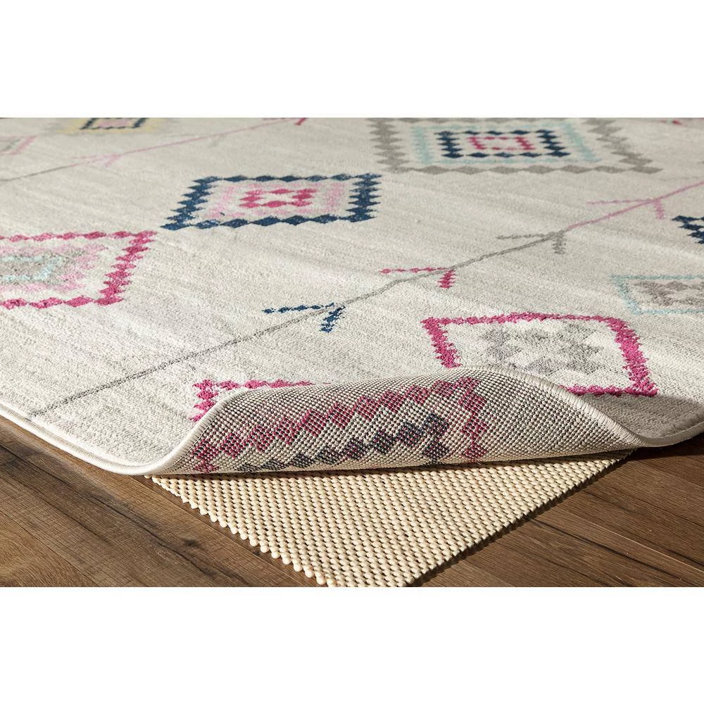 Bodrum Native Ivory Beige 4 ft. x 6 ft. Area Rug by CosmoLiving by Cosmopolitan 5 Bodrum Native Ivory Beige 4 ft. x 6 ft. Area Rug by CosmoLiving by Cosmopolitan - Image 3