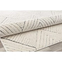 Cadence Alabaster Beige 5 ft. x 7 ft. Area Rug by CosmoLiving by Cosmopolitan -HOMELEGEND Sales beige cosmoliving by cosmopolitan area rugs ra29162 4f 1000