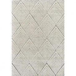 Cadence Alabaster Beige 5 ft. x 7 ft. Area Rug by CosmoLiving by Cosmopolitan