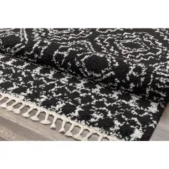 Mason Shag Sable Black 2 ft. x 8 ft. Area Rug by CosmoLiving by Cosmopolitan 9 Mason Shag Sable Black 2 ft. x 8 ft. Area Rug by CosmoLiving by Cosmopolitan -HOMELEGEND Sales black cosmoliving by cosmopolitan area rugs ra28941 4f 1000