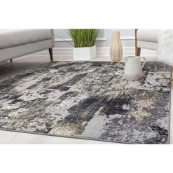 Auden Onyx Black 5 ft. x 7 ft. Area Rug by CosmoLiving by Cosmopolitan 13 Auden Onyx Black 5 ft. x 7 ft. Area Rug by CosmoLiving by Cosmopolitan -HOMELEGEND Sales black cosmoliving by cosmopolitan area rugs ra30394 4f 1000
