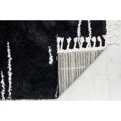 Introspective Black 5 ft. x 7 ft. Abstract Shag Area Rug by CosmoLiving by Cosmopolitan 9 Introspective Black 5 ft. x 7 ft. Abstract Shag Area Rug by CosmoLiving by Cosmopolitan -HOMELEGEND Sales black cosmoliving by cosmopolitan area rugs ra32617 66 1000