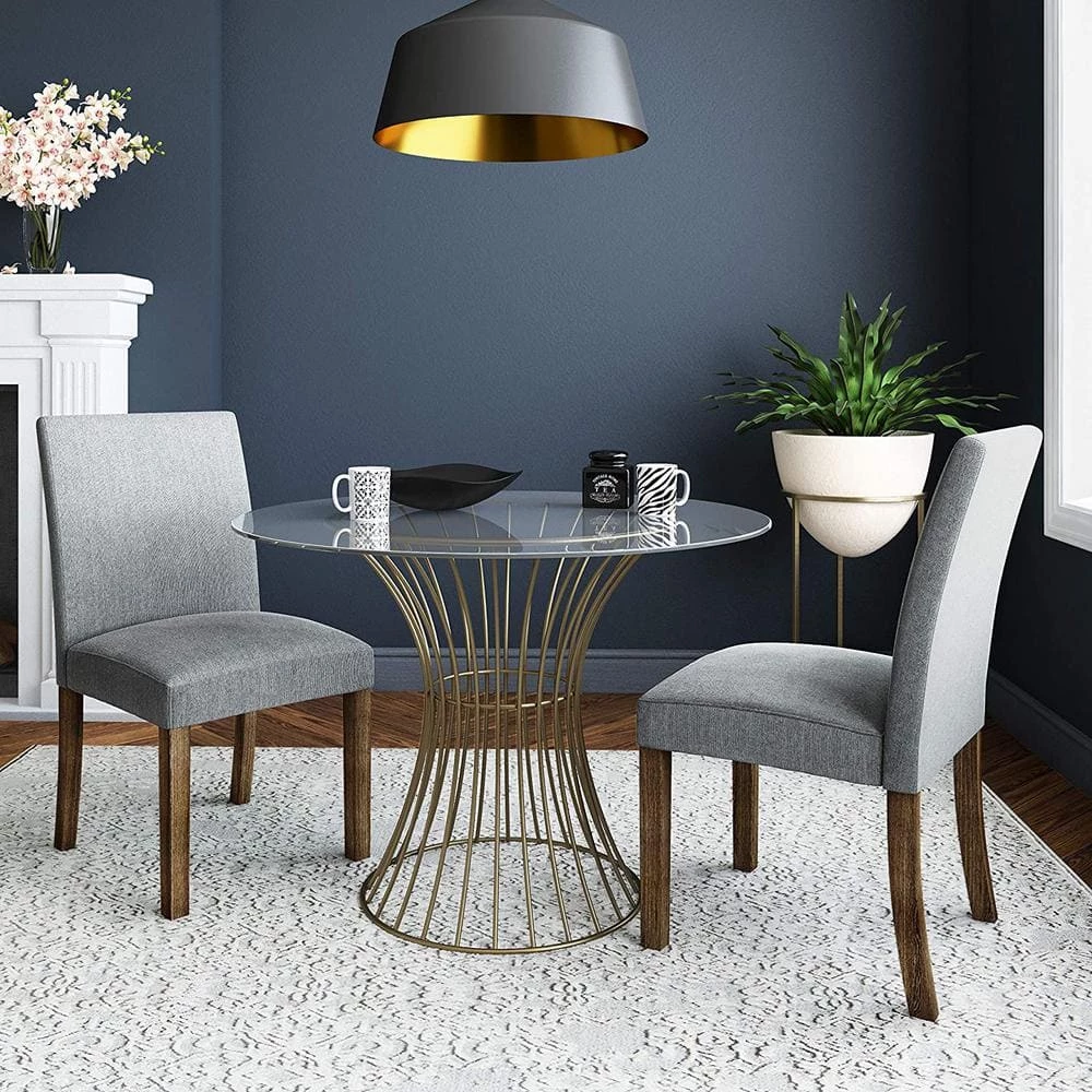 Mercer Snowflake Blue 8 ft. x 10 ft. Area Rug by CosmoLiving by Cosmopolitan 4 Mercer Snowflake Blue 8 ft. x 10 ft. Area Rug by CosmoLiving by Cosmopolitan - Image 2