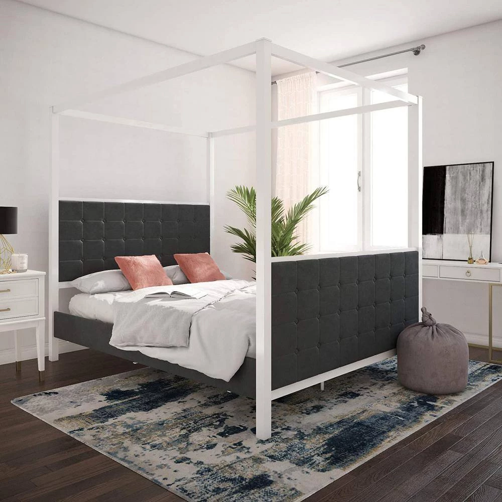 Auden Sapphire Blue 5 ft. x 7 ft. Area Rug by CosmoLiving by Cosmopolitan 4 Auden Sapphire Blue 5 ft. x 7 ft. Area Rug by CosmoLiving by Cosmopolitan - Image 2