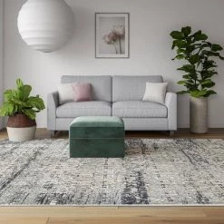 Jessah Duchess Opeline Vintage Blue 5 ft. x 7 ft. Area Rug by CosmoLiving by Cosmopolitan 11 Jessah Duchess Opeline Vintage Blue 5 ft. x 7 ft. Area Rug by CosmoLiving by Cosmopolitan -HOMELEGEND Sales blue cosmoliving by cosmopolitan area rugs ra27637 31 1000