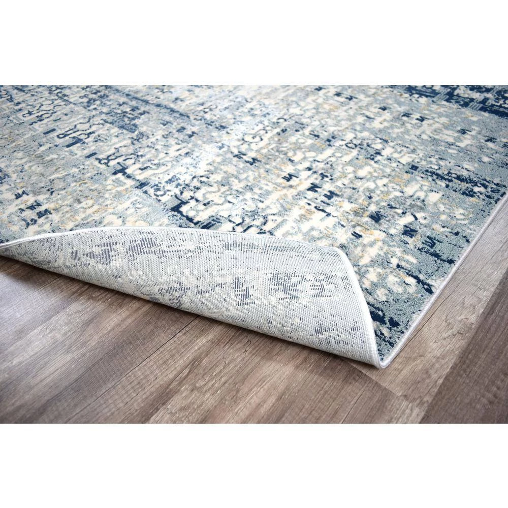 Jessah Duchess Opeline Vintage Blue 5 ft. x 7 ft. Area Rug by CosmoLiving by Cosmopolitan 4 Jessah Duchess Opeline Vintage Blue 5 ft. x 7 ft. Area Rug by CosmoLiving by Cosmopolitan - Image 2
