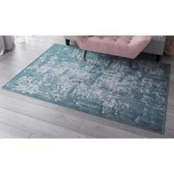 Willow Laurel Soft Sky Blue 8 ft. x 10 ft. Geometric Vintage Area Rug by CosmoLiving by Cosmopolitan 10 Willow Laurel Soft Sky Blue 8 ft. x 10 ft. Geometric Vintage Area Rug by CosmoLiving by Cosmopolitan -HOMELEGEND Sales blue cosmoliving by cosmopolitan area rugs ra27704 c3 1000