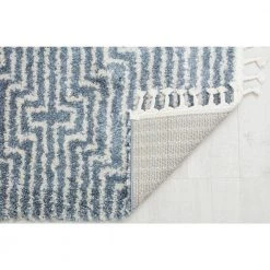 Mellow Whisper Blue 8 ft. x 10 ft. Stripe Modern Area Rug by CosmoLiving by Cosmopolitan 9 Mellow Whisper Blue 8 ft. x 10 ft. Stripe Modern Area Rug by CosmoLiving by Cosmopolitan -HOMELEGEND Sales blue cosmoliving by cosmopolitan area rugs ra32570 66 1000