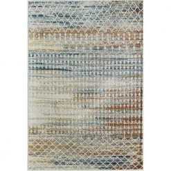 Taylor Tribal Harvest Brown 5 ft. x 7 ft. Area Rug by CosmoLiving by Cosmopolitan