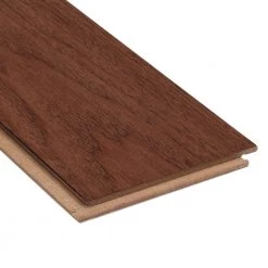 Wire Brushed Benson Hickory 3/8 in. T x 5 in. W x Varying Length Click Lock Hardwood Flooring (19.69 sq. ft. / case) by HOMELEGEND 9 Wire Brushed Benson Hickory 3/8 in. T x 5 in. W x Varying Length Click Lock Hardwood Flooring (19.69 sq. ft. / case) by HOMELEGEND -HOMELEGEND Sales brown homelegend engineered hardwood hl194h 31 1000