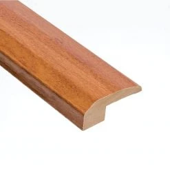 Tigerwood 3/8 in. Thick x 2-1/8 in. Wide x 78 in. Length Carpet Reducer Molding by HOMELEGEND