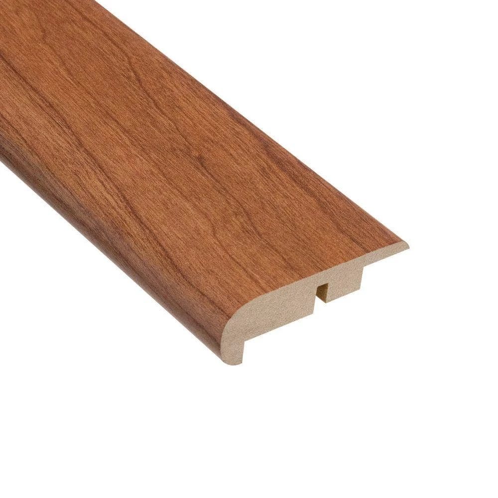 Canyon Cherry 7/16 in. Thick x 2-1/4 in. Wide x 94 in. Length Laminate Stairnose Molding by HOMELEGEND 3 Canyon Cherry 7/16 in. Thick x 2-1/4 in. Wide x 94 in. Length Laminate Stairnose Molding by HOMELEGEND