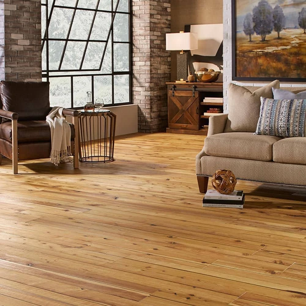 Cypress Nantes Oil Finished 9/16 in. T x 7-1/2 in. W x Varying Length Engineered Hardwood Flooring (31.09 sq. ft.) by HOMELEGEND 4 Cypress Nantes Oil Finished 9/16 in. T x 7-1/2 in. W x Varying Length Engineered Hardwood Flooring (31.09 sq. ft.) by HOMELEGEND - Image 2