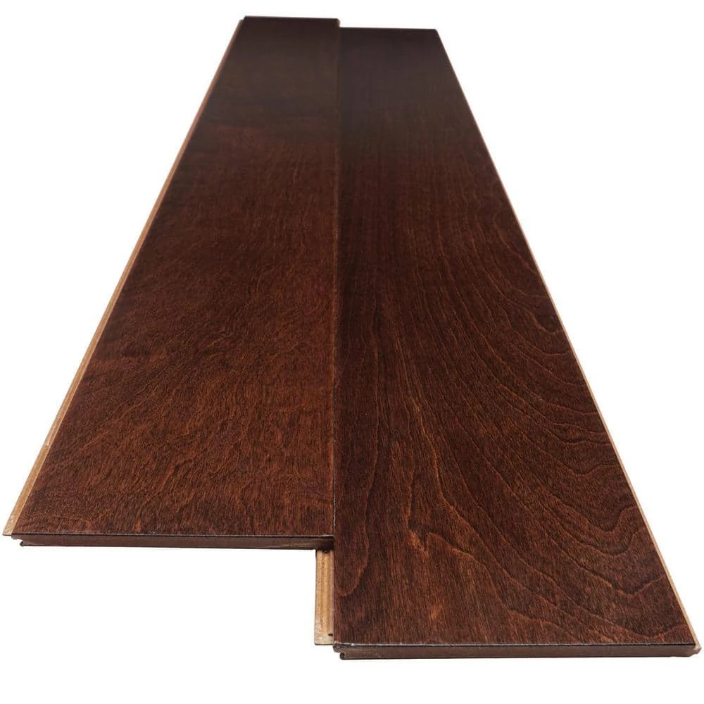 Antique Birch 3/8 in. Thick x 5 in. Wide x Varying Length Click Lock Hardwood Flooring (19.69 sq. ft. / case) by HOMELEGEND 5 Antique Birch 3/8 in. Thick x 5 in. Wide x Varying Length Click Lock Hardwood Flooring (19.69 sq. ft. / case) by HOMELEGEND - Image 3