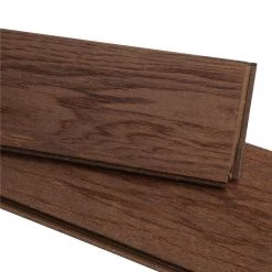 Wire Brushed Forest Trail Hickory 3/8 in. T x 5 in. W x Varying Length Click Lock Hardwood Flooring (19.69 sq.ft. /case) by HOMELEGEND -HOMELEGEND Sales forest trail homelegend engineered hardwood hl188h 66 1000
