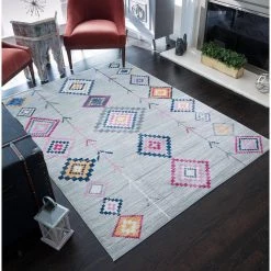 Blume Prabal Gray 5 ft. x 7 ft Area Rug by CosmoLiving by Cosmopolitan 11 Blume Prabal Gray 5 ft. x 7 ft Area Rug by CosmoLiving by Cosmopolitan -HOMELEGEND Sales gray cosmoliving by cosmopolitan area rugs ra27415 1f 1000