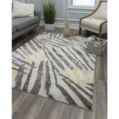 Celine GoldenTouch Gray 5 ft. x 7 ft. Area Rug by CosmoLiving by Cosmopolitan 11 Celine GoldenTouch Gray 5 ft. x 7 ft. Area Rug by CosmoLiving by Cosmopolitan -HOMELEGEND Sales gray cosmoliving by cosmopolitan area rugs ra28234 4f 1000