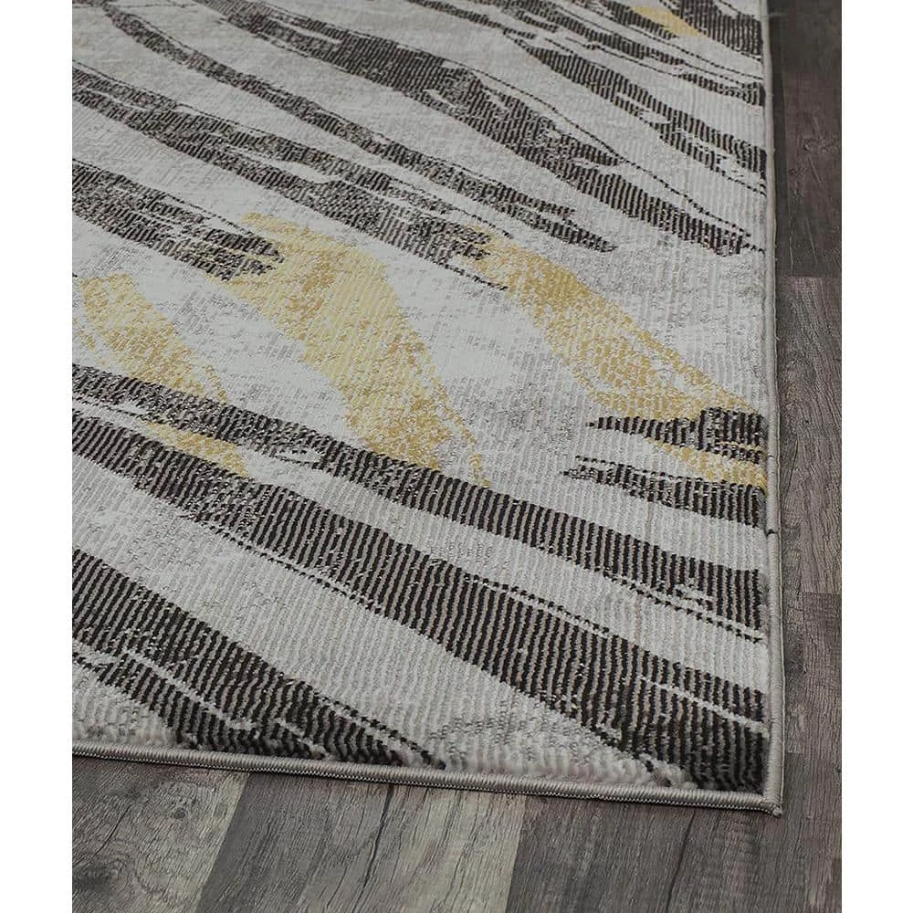 Celine GoldenTouch Gray 8 ft. x 10 ft. Area Rug by CosmoLiving by Cosmopolitan 7 Celine GoldenTouch Gray 8 ft. x 10 ft. Area Rug by CosmoLiving by Cosmopolitan - Image 5