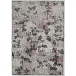 Celine Pink Elegance Gray 8 ft. x 10 ft. Area Rug by CosmoLiving by Cosmopolitan