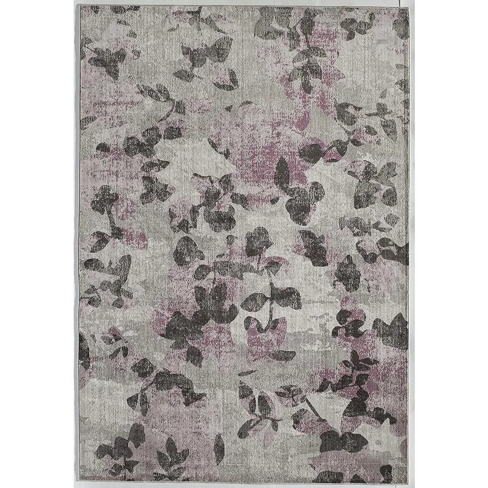 Celine Pink Elegance Gray 8 ft. x 10 ft. Area Rug by CosmoLiving by Cosmopolitan 3 Celine Pink Elegance Gray 8 ft. x 10 ft. Area Rug by CosmoLiving by Cosmopolitan
