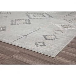 Hailey Amaranth Gray 5 ft. x 7 ft. Area Rug by CosmoLiving by Cosmopolitan -HOMELEGEND Sales gray cosmoliving by cosmopolitan area rugs ra28264 c3 1000