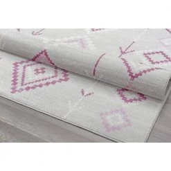 Bodrum Native Fushchia Gray 5 ft. x 7 ft. Area Rug by CosmoLiving by Cosmopolitan 10 Bodrum Native Fushchia Gray 5 ft. x 7 ft. Area Rug by CosmoLiving by Cosmopolitan -HOMELEGEND Sales gray cosmoliving by cosmopolitan area rugs ra28382 4f 1000