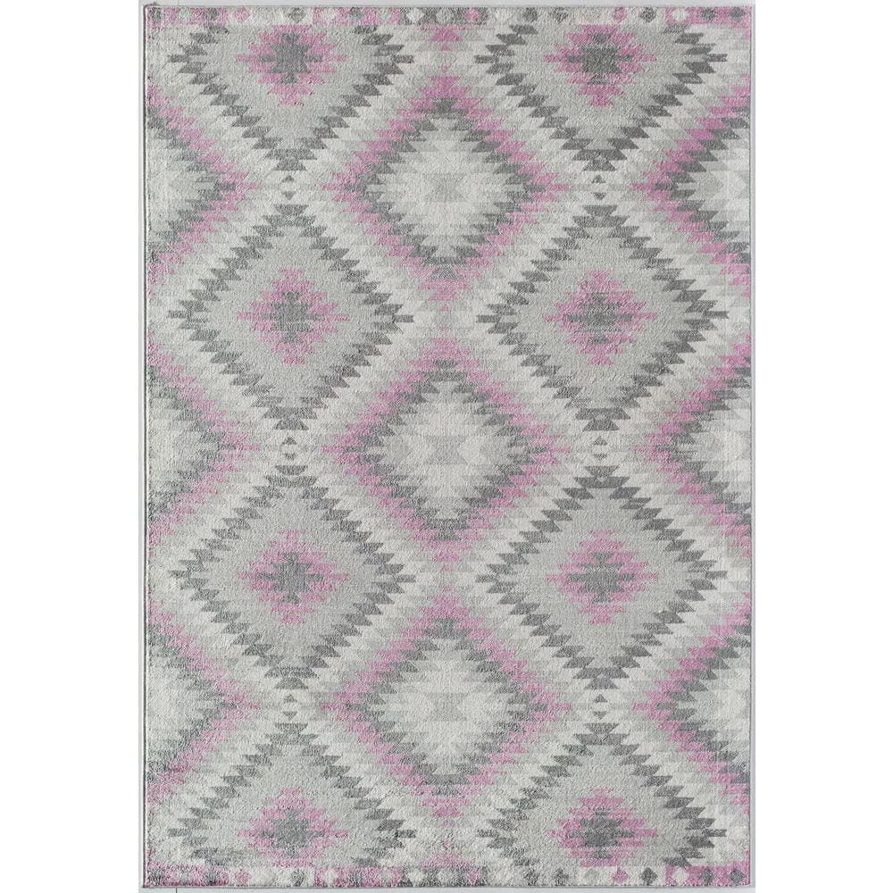 Bodrum Taffy Gray 8 ft. x 10 ft. Area Rug by CosmoLiving by Cosmopolitan 3 Bodrum Taffy Gray 8 ft. x 10 ft. Area Rug by CosmoLiving by Cosmopolitan