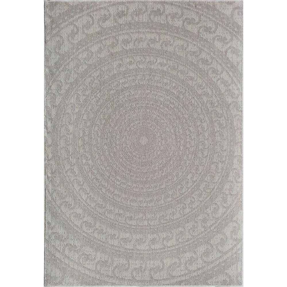 Villa Veranda Icy Swirl Gray 8 ft. x 10 ft. Transitional Abstract Area Rug by CosmoLiving by Cosmopolitan 3 Villa Veranda Icy Swirl Gray 8 ft. x 10 ft. Transitional Abstract Area Rug by CosmoLiving by Cosmopolitan