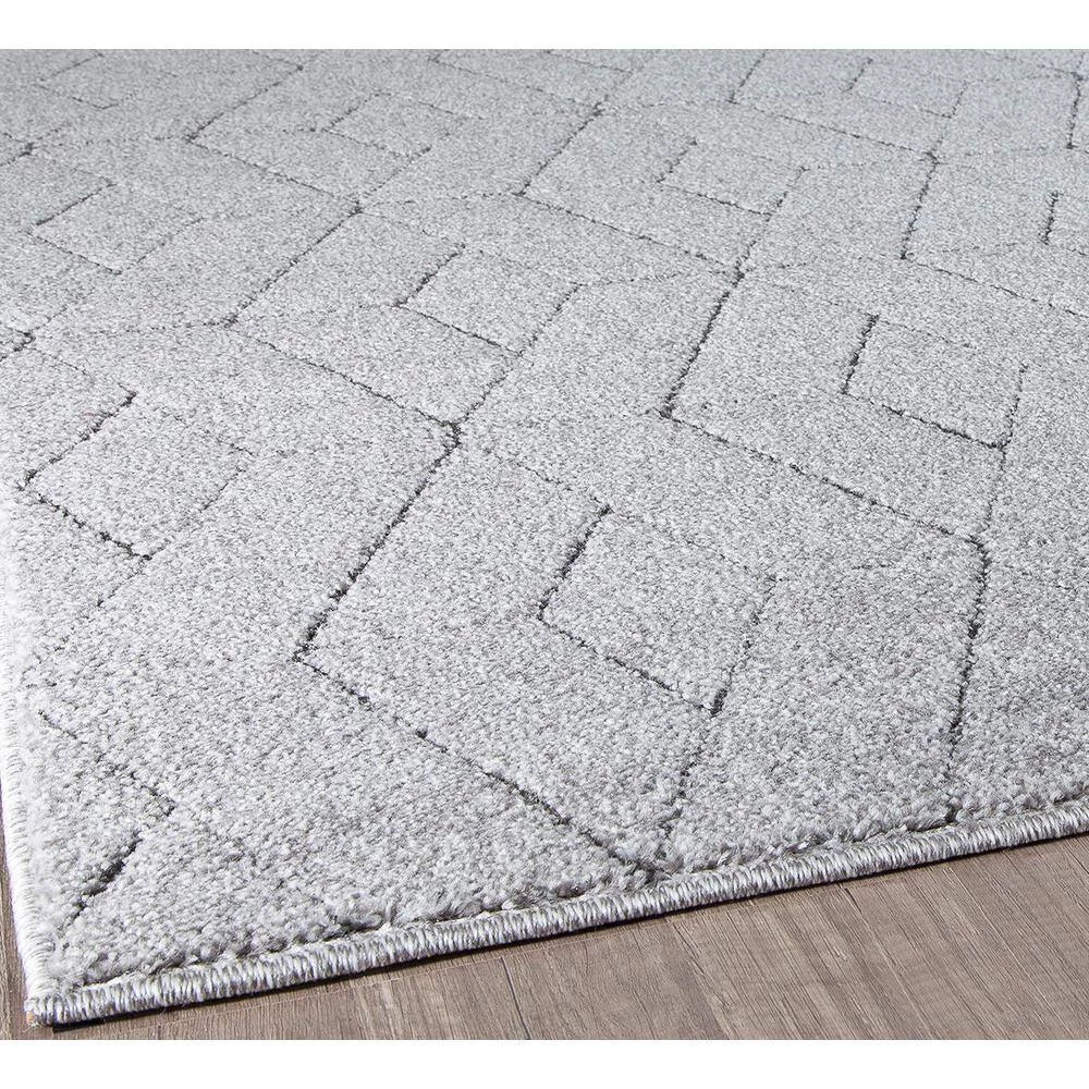 Cadence Basalt Gray 5 ft. x 7 ft. Area Rug by CosmoLiving by Cosmopolitan 6 Cadence Basalt Gray 5 ft. x 7 ft. Area Rug by CosmoLiving by Cosmopolitan - Image 4