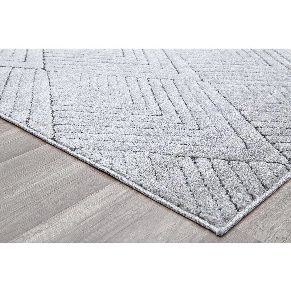 Cadence Soapstone Gray 5 ft. x 7 ft. Area Rug by CosmoLiving by Cosmopolitan 5 Cadence Soapstone Gray 5 ft. x 7 ft. Area Rug by CosmoLiving by Cosmopolitan - Image 3