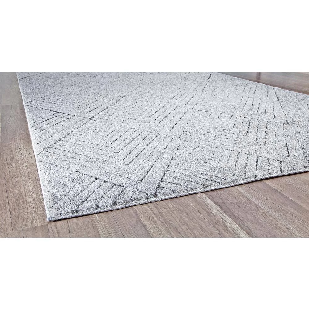 Cadence Soapstone Gray 5 ft. x 7 ft. Area Rug by CosmoLiving by Cosmopolitan 7 Cadence Soapstone Gray 5 ft. x 7 ft. Area Rug by CosmoLiving by Cosmopolitan - Image 5