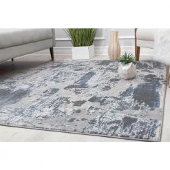 Auden Silver Platinum Gray 5 ft. x 7 ft. Area Rug by CosmoLiving by Cosmopolitan 13 Auden Silver Platinum Gray 5 ft. x 7 ft. Area Rug by CosmoLiving by Cosmopolitan -HOMELEGEND Sales gray cosmoliving by cosmopolitan area rugs ra30402 4f 1000
