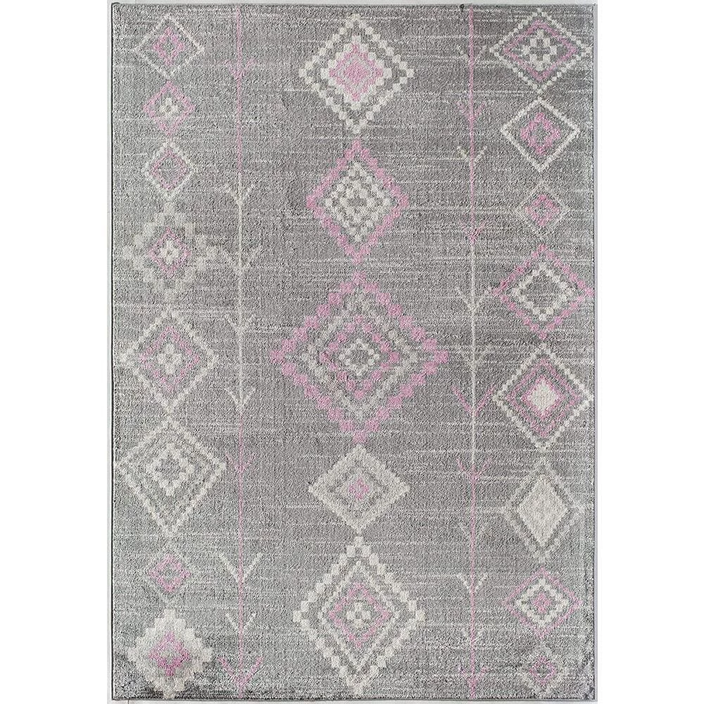 Soleil Native Blush Tribal Gray 8 ft. x 12 ft. Moroccan Area Rug by CosmoLiving by Cosmopolitan 3 Soleil Native Blush Tribal Gray 8 ft. x 12 ft. Moroccan Area Rug by CosmoLiving by Cosmopolitan