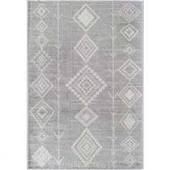 Soleil Native Driftwood Tribal Moroccan Gray 8 ft. x 12 ft. Area Rug by CosmoLiving by Cosmopolitan