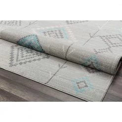 Soleil Native Turquoise Tribal Moroccan Gray 8 ft. x 12 ft. Area Rug by CosmoLiving by Cosmopolitan 10 Soleil Native Turquoise Tribal Moroccan Gray 8 ft. x 12 ft. Area Rug by CosmoLiving by Cosmopolitan -HOMELEGEND Sales gray cosmoliving by cosmopolitan area rugs ra30458 66 1000