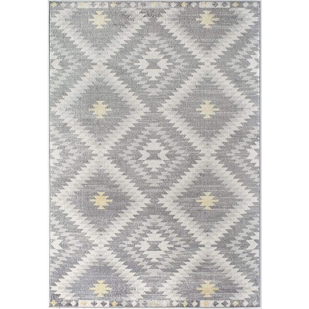 Soleil Kilim Gray 8 ft. x 12 ft. Tribal Moroccan Area Rug by CosmoLiving by Cosmopolitan 3 Soleil Kilim Gray 8 ft. x 12 ft. Tribal Moroccan Area Rug by CosmoLiving by Cosmopolitan