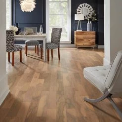 Hand Scraped Ember Acacia 1/2 in. T x 5 in. W x Varying Length Engineered Exotic Hardwood Flooring (26.25 sq.ft. / case) by HOMELEGEND -HOMELEGEND Sales hand scraped homelegend engineered hardwood hl195p 31 1000