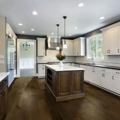 Wire Brushed Dawn Oak 3/8 in. T x 7.5 in. Wx Varying L Click Lock Exotic Engineered Hardwood Flooring (30.92 sq.ft/case) by HOMELEGEND 7 Wire Brushed Dawn Oak 3/8 in. T x 7.5 in. Wx Varying L Click Lock Exotic Engineered Hardwood Flooring (30.92 sq.ft/case) by HOMELEGEND -HOMELEGEND Sales hand scraped homelegend engineered hardwood hl510h 31 1000