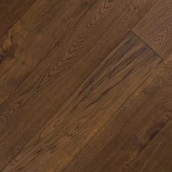 Wire Brushed Dawn Oak 3/8 in. T x 7.5 in. Wx Varying L Click Lock Exotic Engineered Hardwood Flooring (30.92 sq.ft/case) by HOMELEGEND