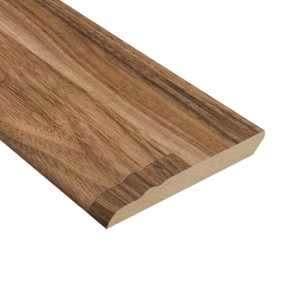 Harmony Walnut 1/2 in. Thick x 3-13/16 in. Wide x 94 in. Length Laminate Wall Base Molding by HOMELEGEND 3 Harmony Walnut 1/2 in. Thick x 3-13/16 in. Wide x 94 in. Length Laminate Wall Base Molding by HOMELEGEND