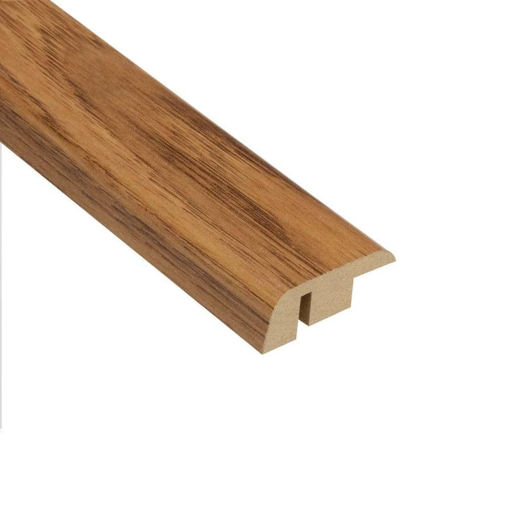 Hickory 7/16 in. Thick x 1-5/16 in. Wide x 94 in. Length Laminate Carpet Reducer Molding by HOMELEGEND 3 Hickory 7/16 in. Thick x 1-5/16 in. Wide x 94 in. Length Laminate Carpet Reducer Molding by HOMELEGEND
