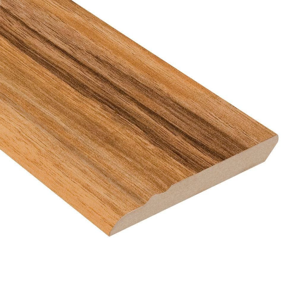 High Gloss Natural Palm 12.7 mm Thick x 3-13/16 in. Wide x 94 in. Length Laminate Wall Base Molding by HOMELEGEND 3 High Gloss Natural Palm 12.7 mm Thick x 3-13/16 in. Wide x 94 in. Length Laminate Wall Base Molding by HOMELEGEND