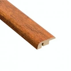 High Gloss Pacific Cherry 12.7 mm Thick x 1-1/4 in. Wide x 94 in. Length Laminate Carpet Reducer Molding by HOMELEGEND