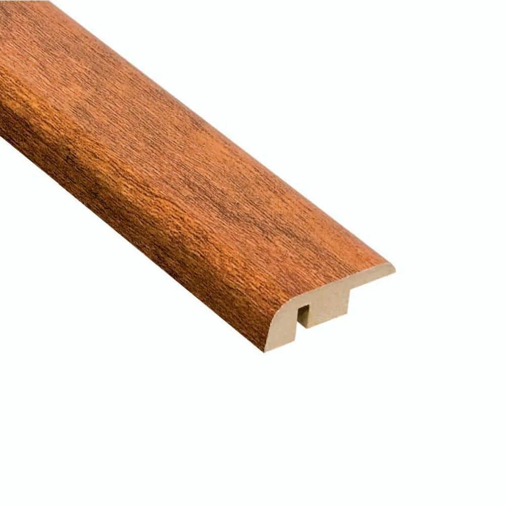 High Gloss Pacific Cherry 12.7 mm Thick x 1-1/4 in. Wide x 94 in. Length Laminate Carpet Reducer Molding by HOMELEGEND 3 High Gloss Pacific Cherry 12.7 mm Thick x 1-1/4 in. Wide x 94 in. Length Laminate Carpet Reducer Molding by HOMELEGEND