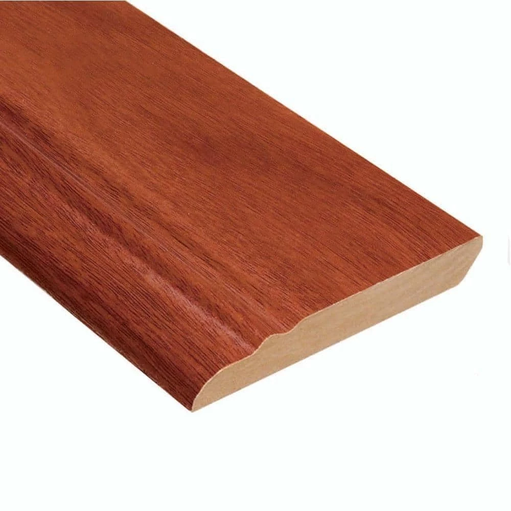 High Gloss Santos Mahogany 1/2 in. Thick x 3-13/16 in. Wide x 94 in. Length Laminate Wall Base Molding by HOMELEGEND 3 High Gloss Santos Mahogany 1/2 in. Thick x 3-13/16 in. Wide x 94 in. Length Laminate Wall Base Molding by HOMELEGEND