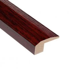 High Gloss Teak Cherry 3/4 in. Thick x 2-1/8 in. Wide x 78 in. Length Carpet Reducer Molding by HOMELEGEND