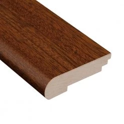 Jatoba Imperial 3/8 in. Thick x 3-1/2 in. Wide x 78 in. Length Stair Nose Molding by HOMELEGEND