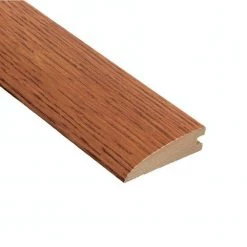 Oak Gunstock 3/8 in. Thick x 2 in. Wide x 47 in. Length Hard Surface Reducer Molding by HOMELEGEND